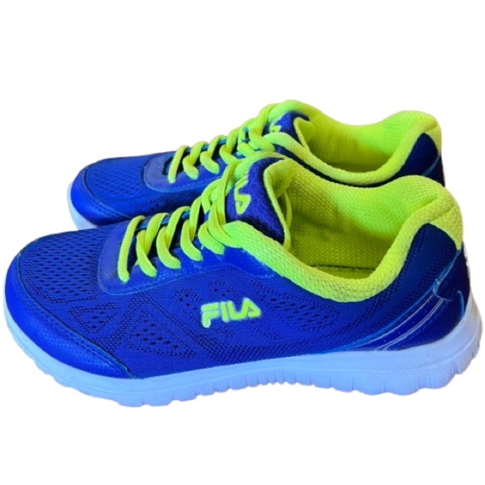 FILA Woman’s Running Shoes / Sneakers Blue/Green Style & Comfort Size 6.5